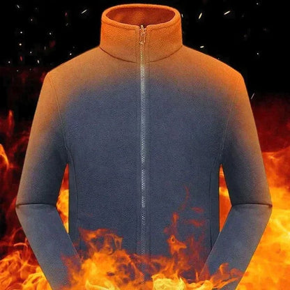 🔥New Upgraded Double-Layer Polar Fleece Jacket(49% OFF) (PACK OF 2 )