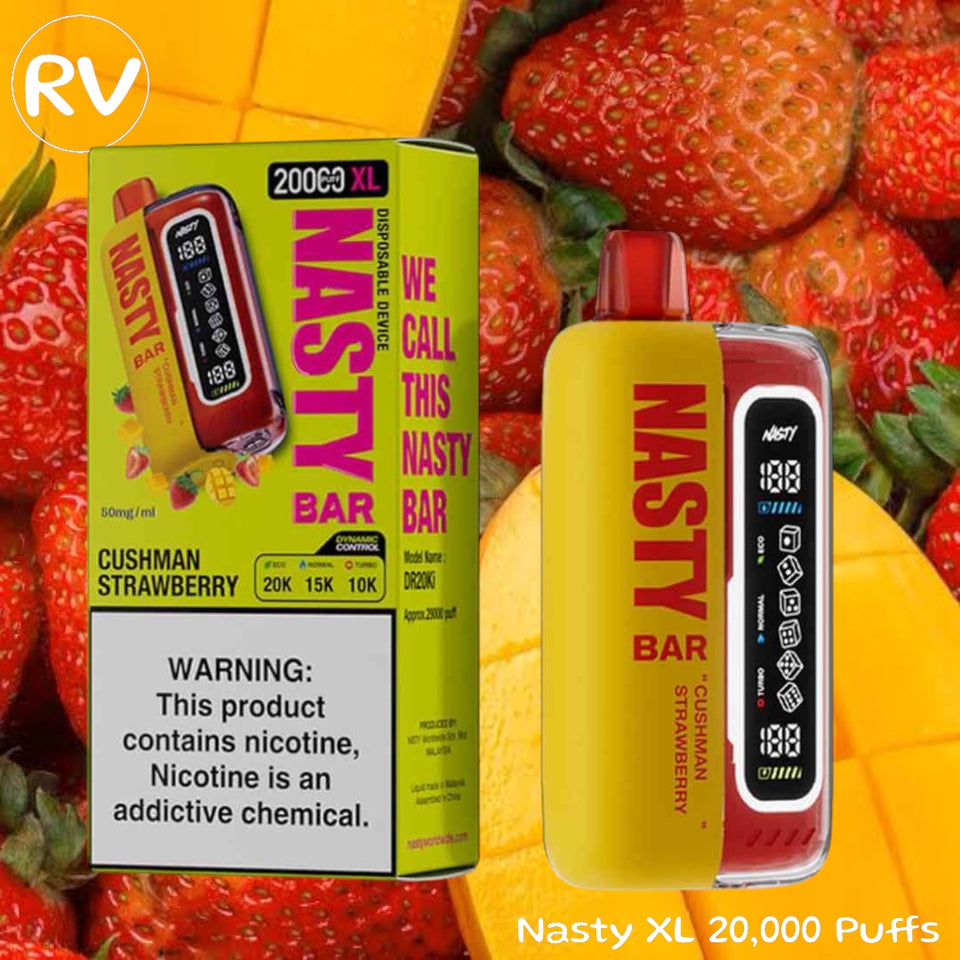 💥Buy 1 Get 2 Free💥NASTY BAR 25000 PUFFS DISPOSABLE VAPE - CHOOSE FLAVORS